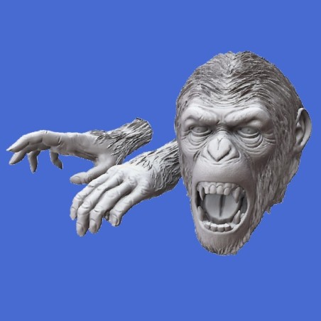 Apes Heads & Hands set (1/35 scale)