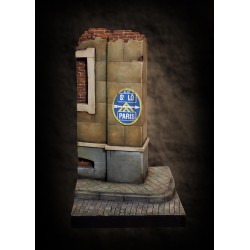 Building corner (1/35 scale)