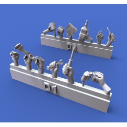 Assorted hands set No.4 (1/35)