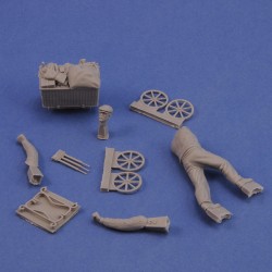 Evacuee with his stuff (1/35)