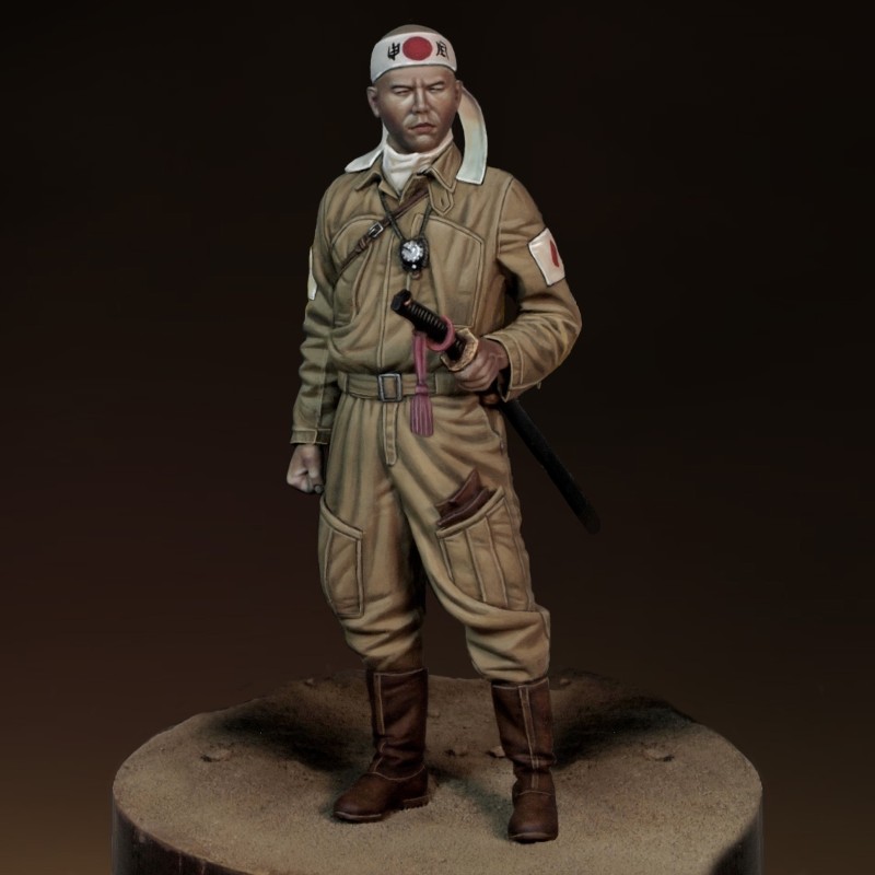 Giapanese pilot - WWII WWII (1/32 scale) Giapanese pilot - WWII WWII (1/32 scale)