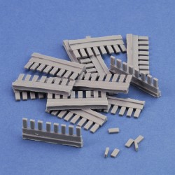 Fired bricks (1/48 scale)