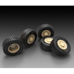 RG-31 mk.3 sagged wheels (1/35 scale)