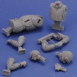 U.S. tank crew WWII - no. 2 (1/16 scale)
