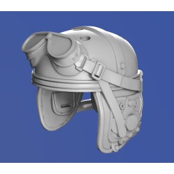 U.S. tanker helmets - WWII set (1/35 scale)