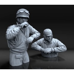 U.S. tank crew WWII - no. 2 (1/16 scale)