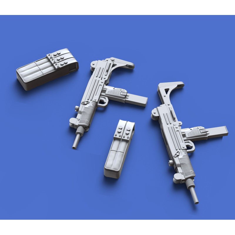 Uzi submachine gun (1/35 scale)