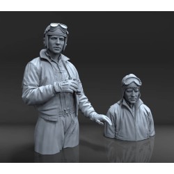 U.S. tank crew WWII - no. 1 (1/16 scale)