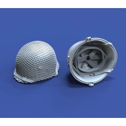 U.S. tanker helmets WWII (1/16 scale)