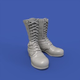 U.S. Paratrooper  Boots WWII (1/16 scale)