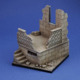 Mid orient ruin base (1/35 scale)