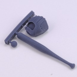Baseball accessories set (1/16 scale)