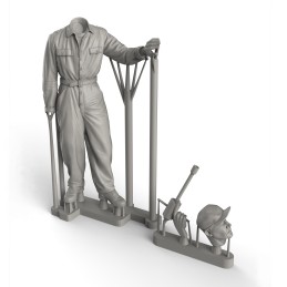 U.S. mechanic (1/35 scale)