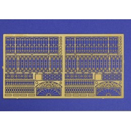 Assorted Railings Set  (1/72 scale)