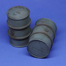 German fuel drums - WWII (1/48 scale) 15pcs.