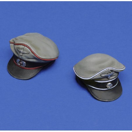 German tankers caps - WWII (1/16 scale) 3D printed