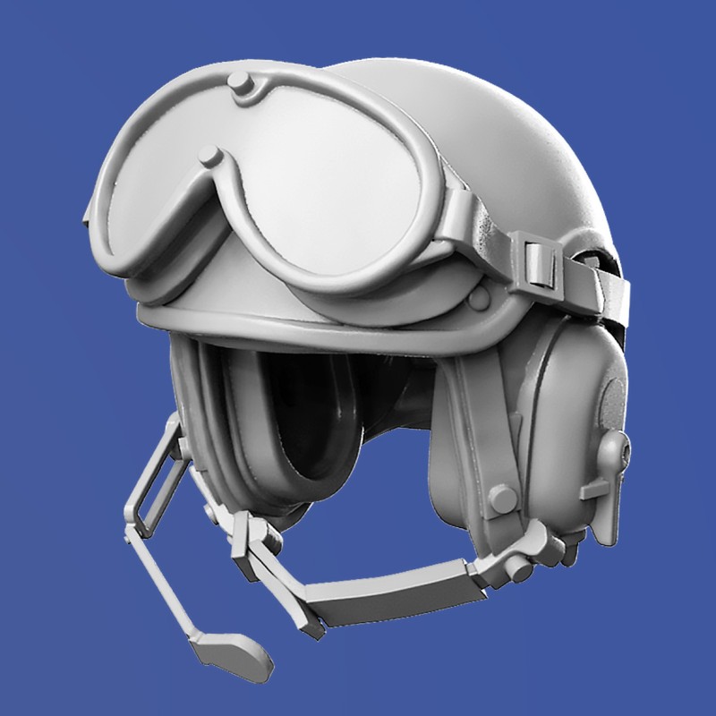 U.S. CVC helmets set (1/35 scale) U.S. CVC helmets set (1/35 scale)