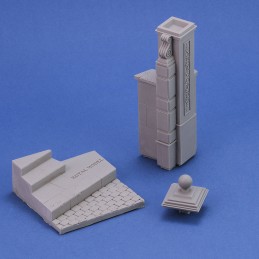 Base with column (75 mm)
