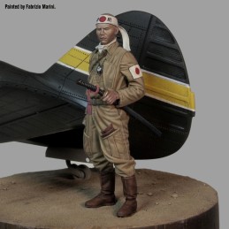 Japanese pilot WWII (1/72 scale)