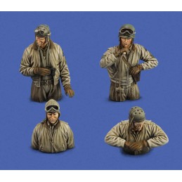 U.S. tank crew WWII (1/48 scale)