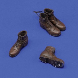 German infantry boots - WWII (1/16 scale)