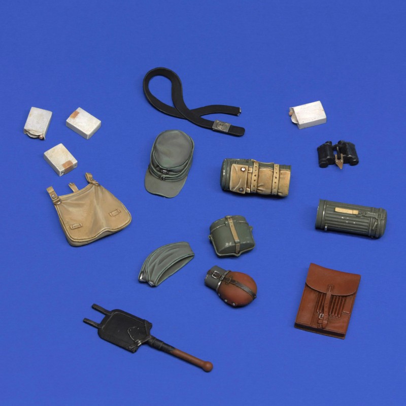 German infantry equipment accessories - WWII (1/16 scale)