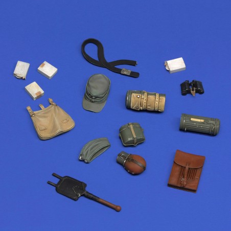 German infantry equipment accessories - WWII (1/16 scale)