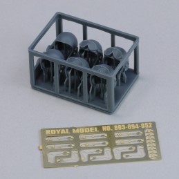 U.S. CVC T56-6 helmets set 'Vietnam' (1/35)