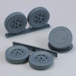 AS42 - Sahariana wheels set (1/35 scale)