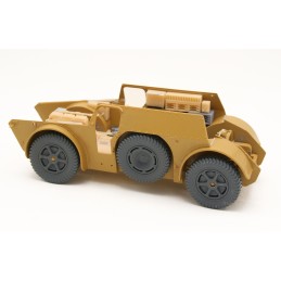 Autoblinda AB41 'Artiglio' wheels set (1/35 scale)