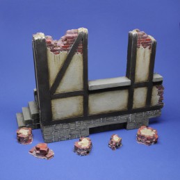 German house ruin No.1 (1/16 scale)