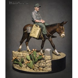 German Soldier with Mule – WWII (1/35 scale)