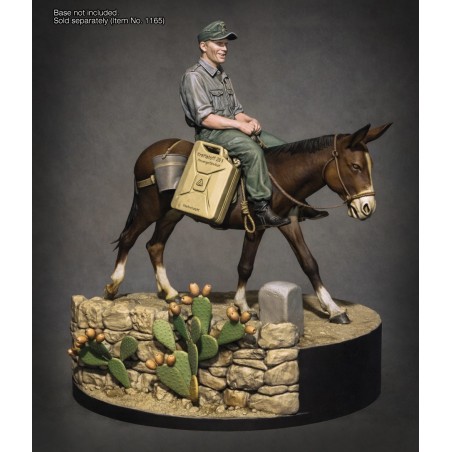 German Soldier with Mule – WWII (1/35 scale)