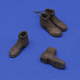 German infantry boots - WWII (1/16 scale)