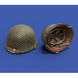 U.S. tanker helmets WWII (1/16 scale)