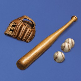 Baseball accessories set (1/16 scale)