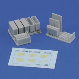 U.S. ammo 7,62mm boxes set ’Vietnam’ (1/16 scale)