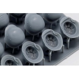 German helmets set (WWII) 1/35 scale