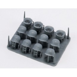 German helmets set (WWII) 1/35 scale