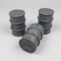 German fuel drums - WWII (1/48 scale) 15pcs.