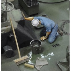 U.S. sailor who is washing - WWII (1/35)
