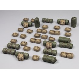 U.S. assorted bags set - WWII (1/72 scale)