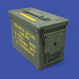 U.S. 50 cal. ammo boxes ‘Vietnam’ (1/35 scale)