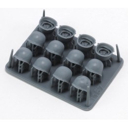 U.S. helmets set (WWII)  (1/35 scale)