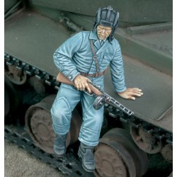 Russian tanker jumping down - WWII (1/35) 