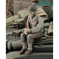 U.S. Infantry at rest with rifle No.2 - WWII  (1/35) 