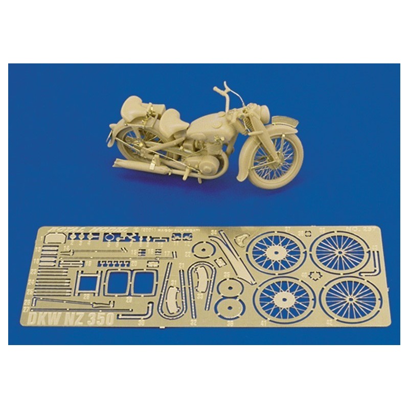 German Motorcicle DKW NZ 350 (1/35)