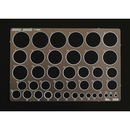 Spray masking stencil No. 2 (for tanks1/35 scales and all scales)