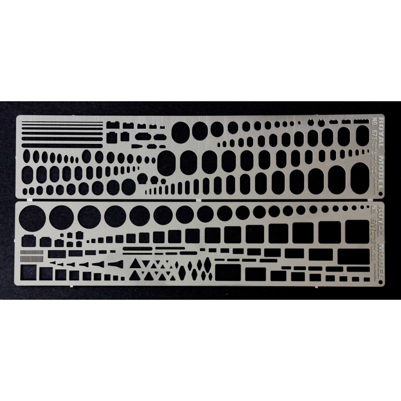 Templates set stencils (Airplanes 1/32 scales) Templates set stencils (Airplanes 1/32 scales)