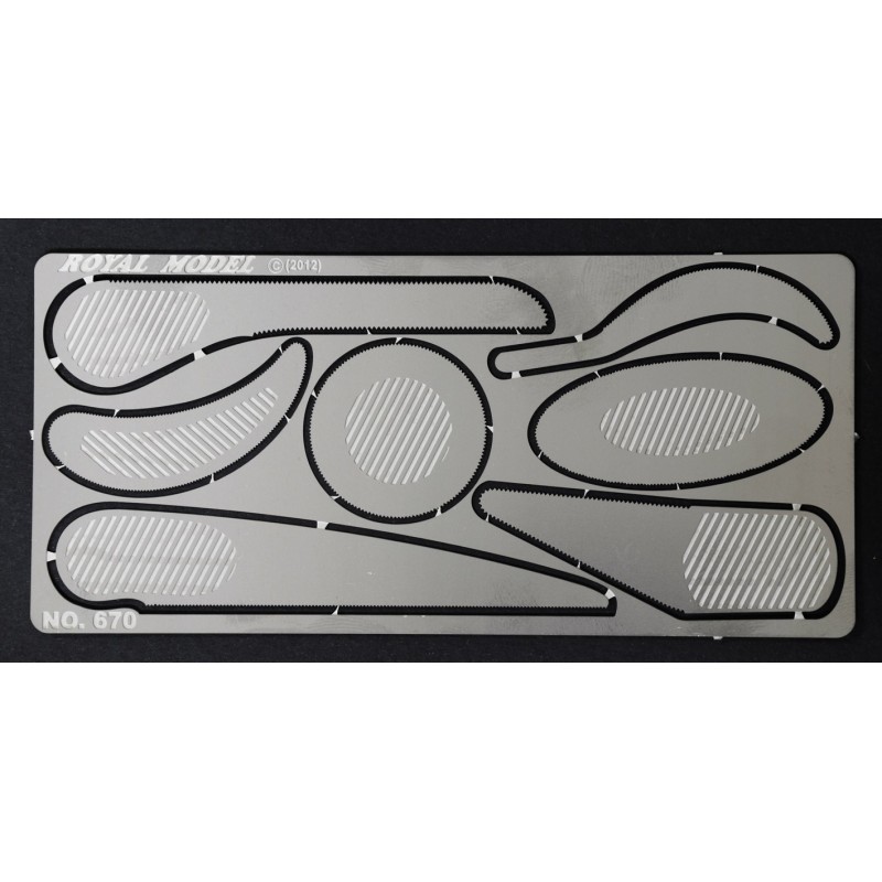 Templates set stencils (all scales)